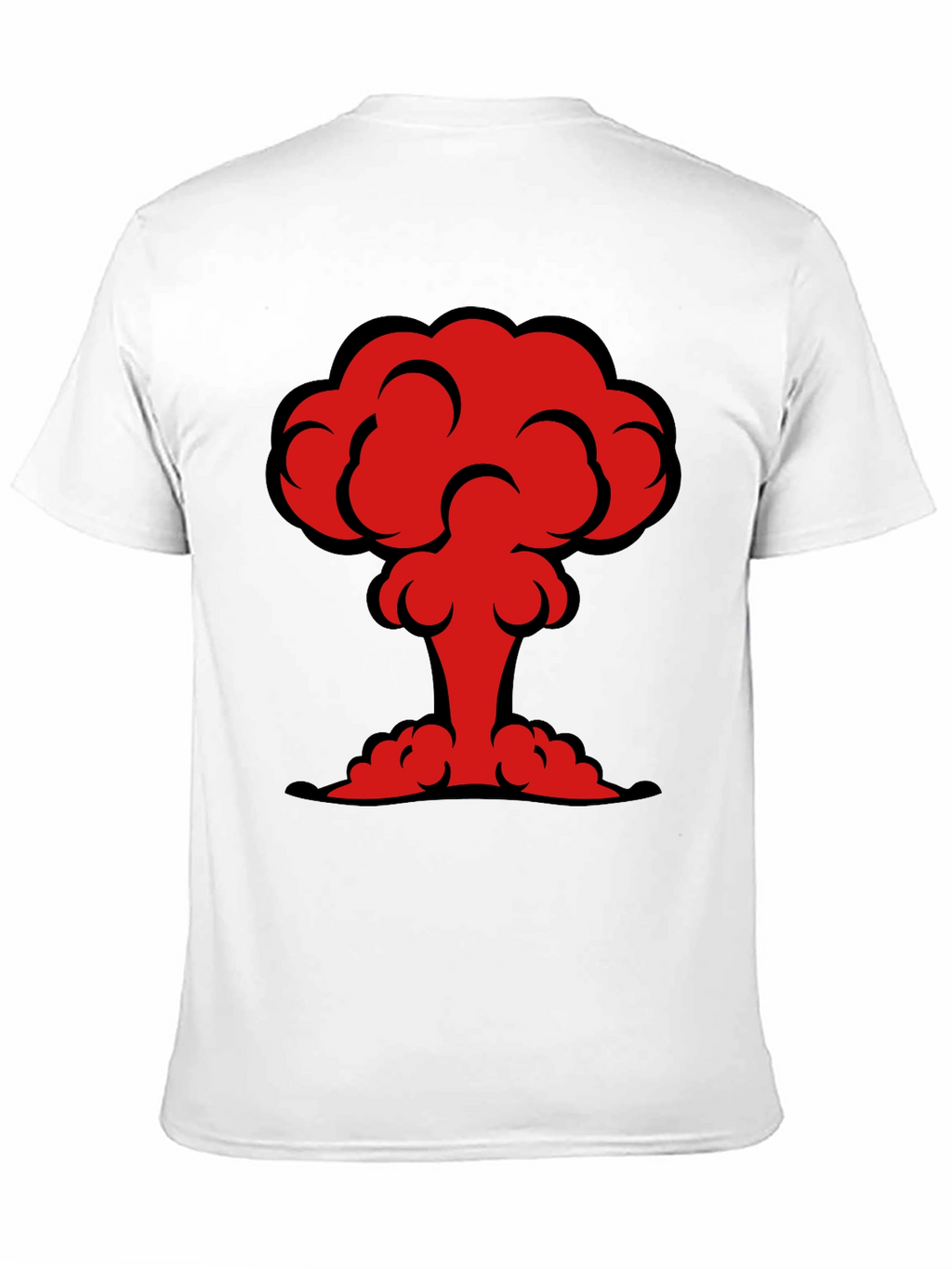 Atomic Mushroom Cloud Graphic T-Shirt