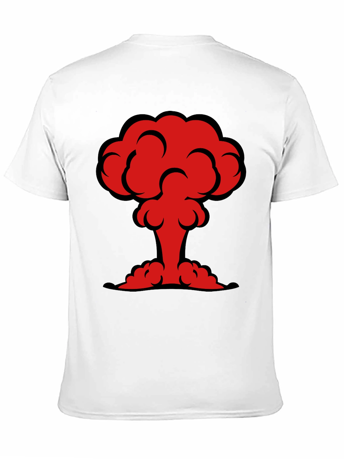 Atomic Mushroom Cloud Graphic T-Shirt