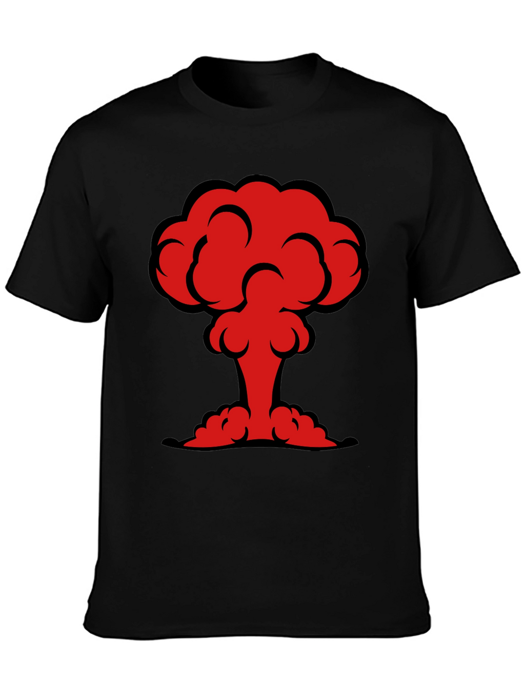Atomic Mushroom Cloud Graphic T-Shirt