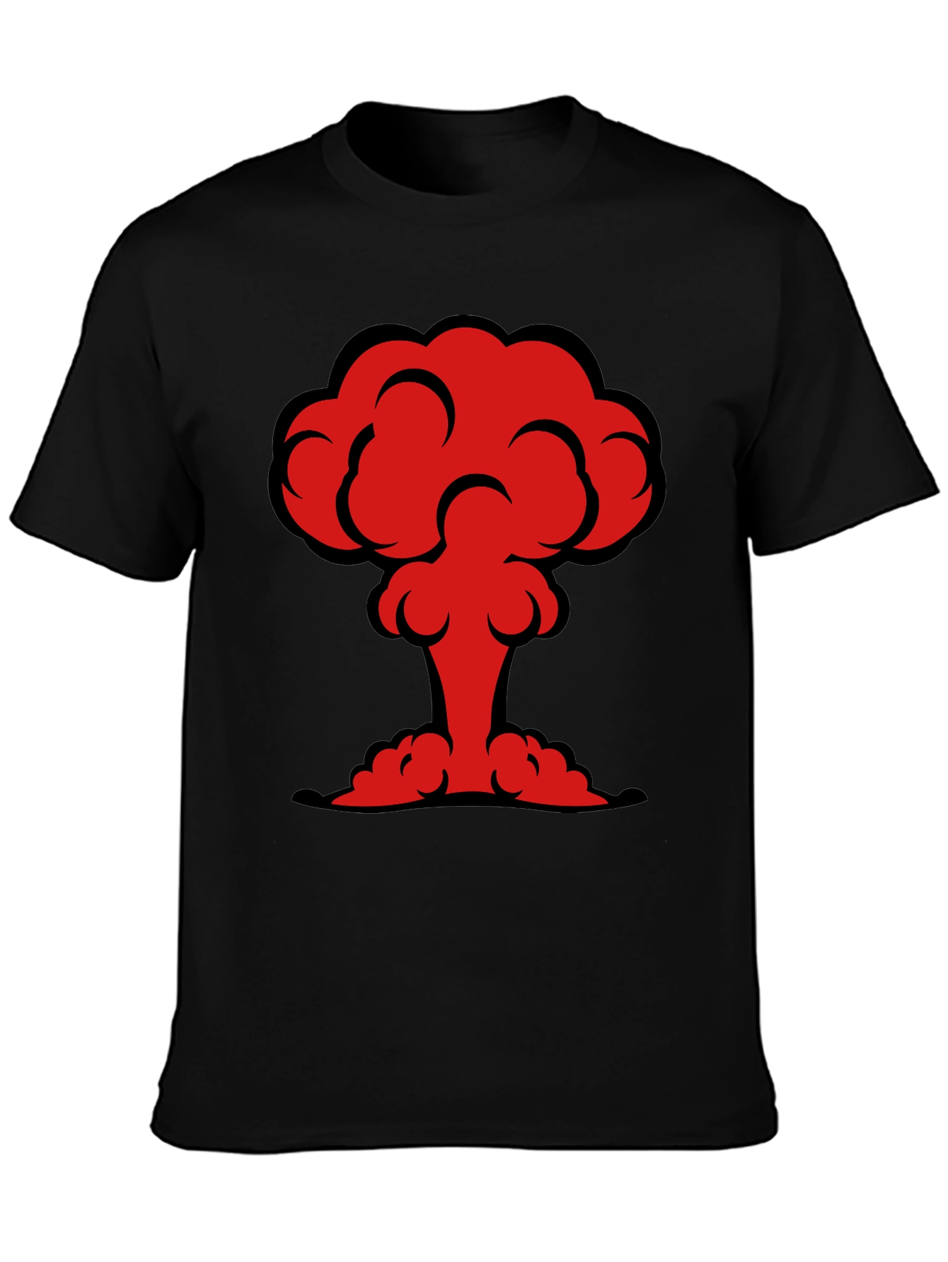 Atomic Mushroom Cloud Graphic T-Shirt