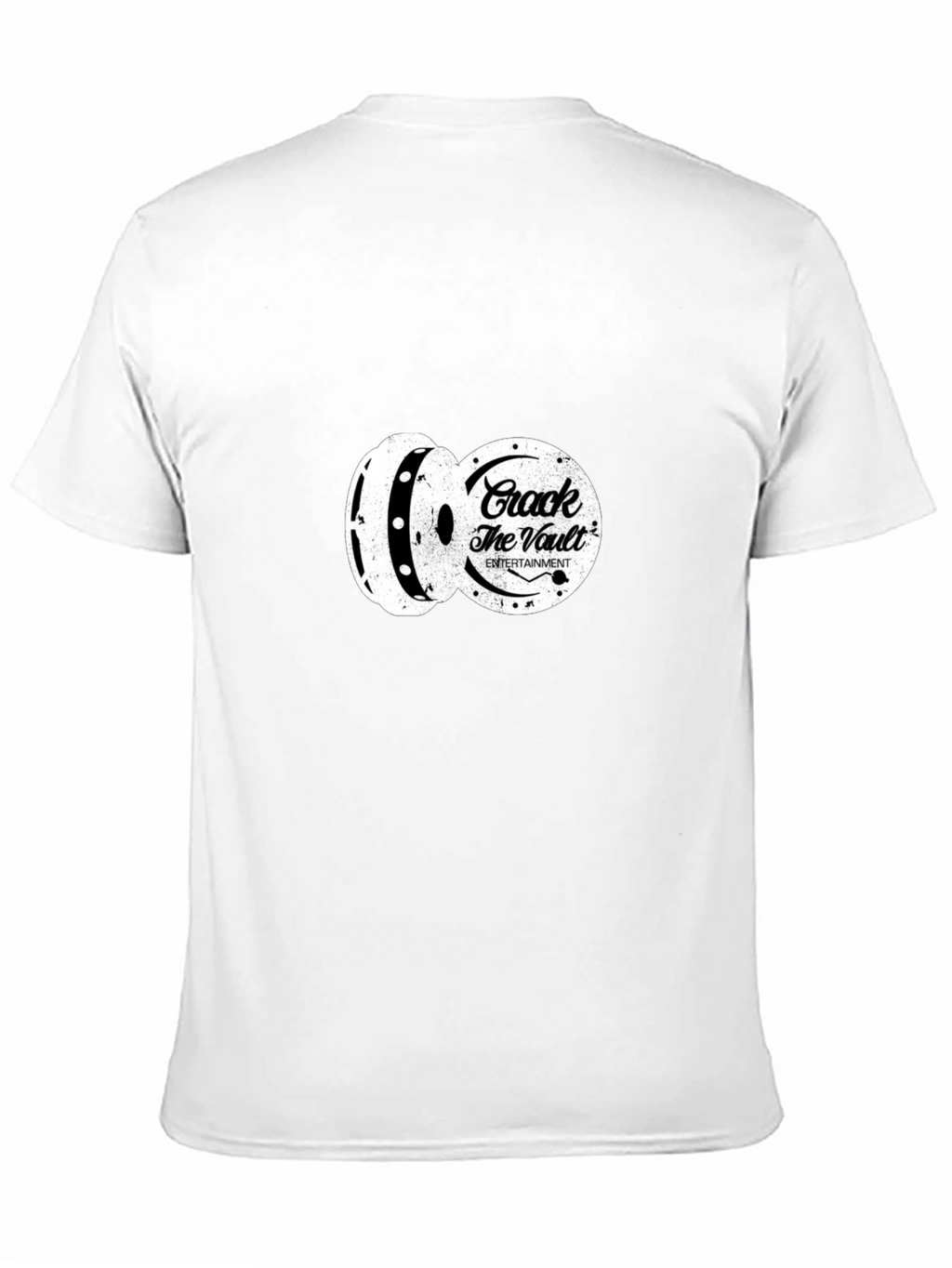 Crack The Vault Entertainment Black Graphic Tee
