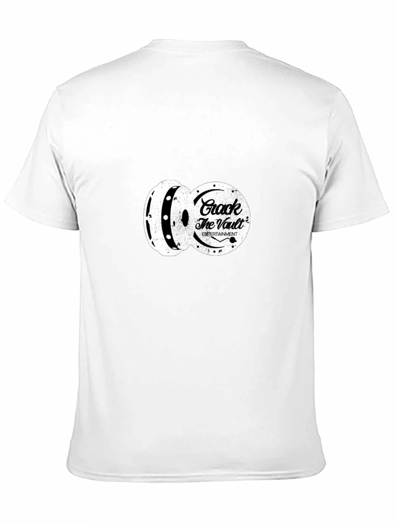 Crack The Vault Entertainment Black Graphic Tee