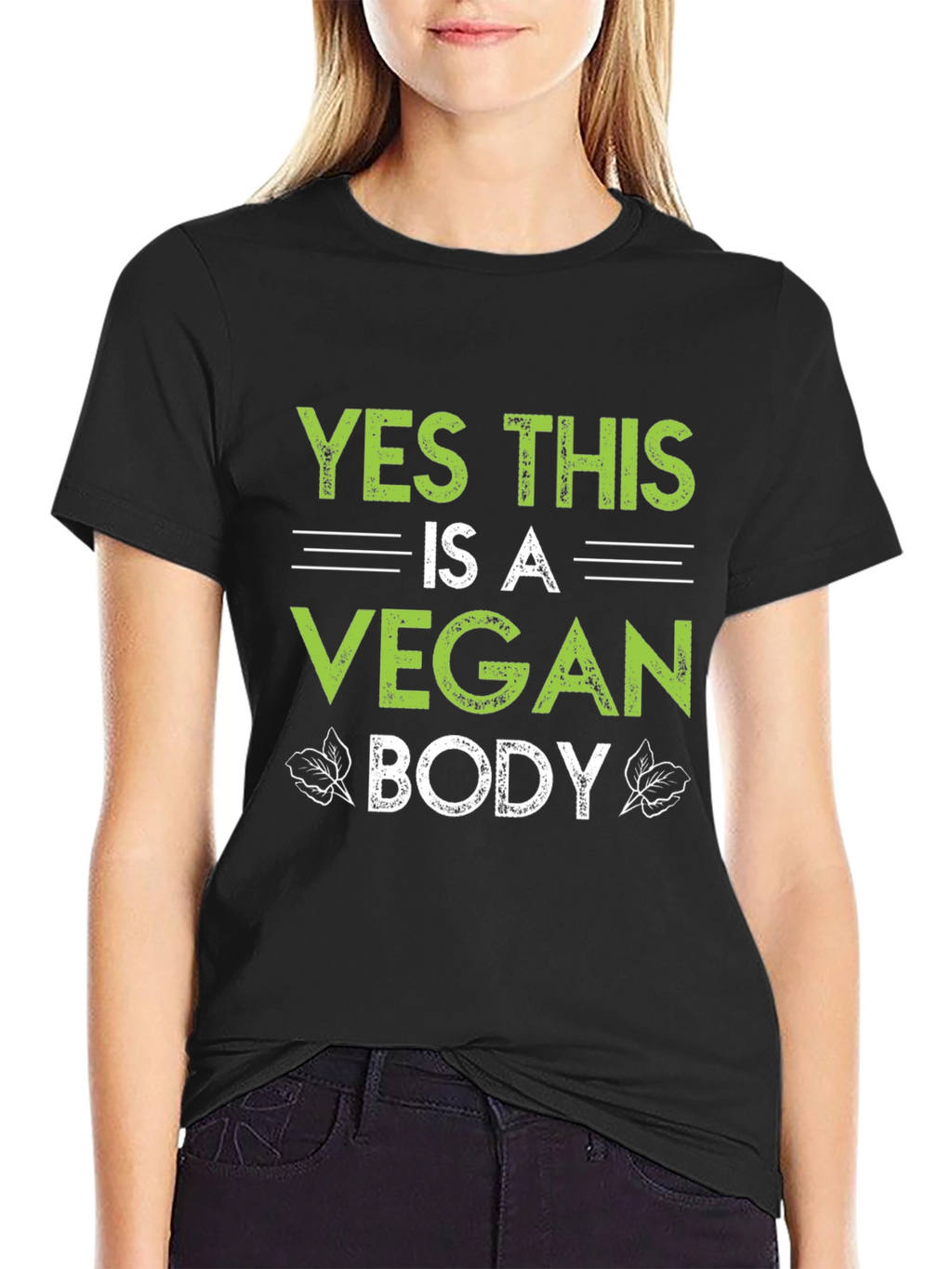 Yes This is A Vegan Body T-Shirt