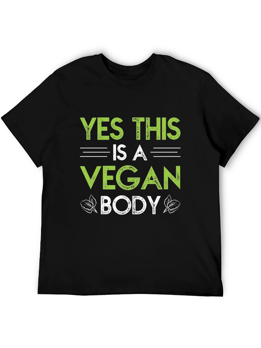 Yes This is A Vegan Body T-Shirt