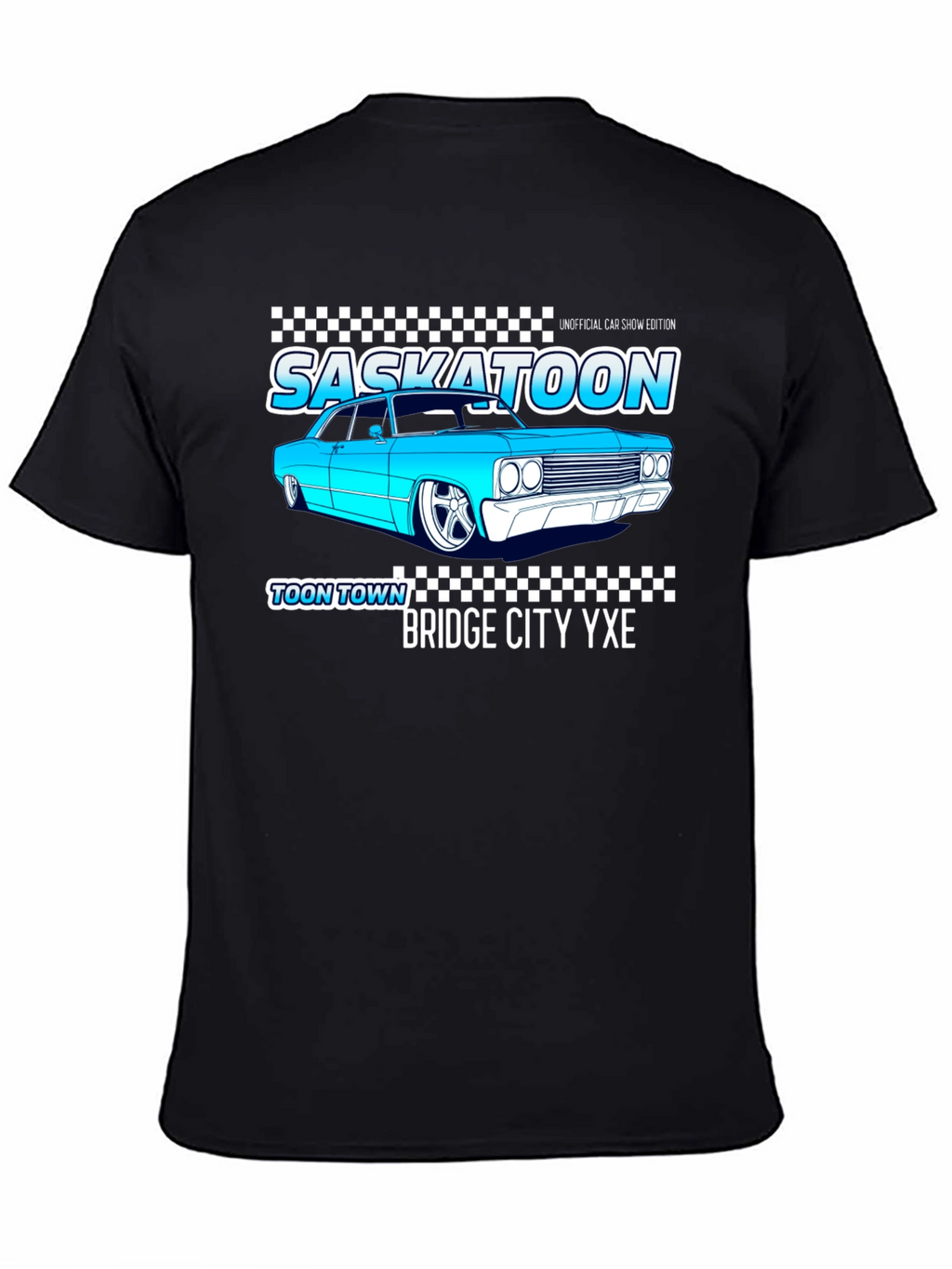 Saskatoon Car Show Edition Black T-Shirt