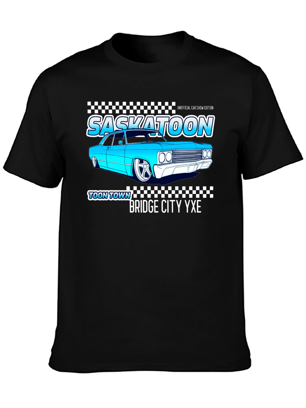 Saskatoon Car Show Edition Black T-Shirt