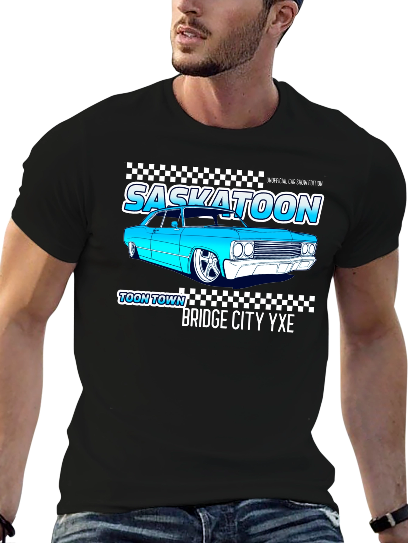 Saskatoon Car Show Edition Black T-Shirt