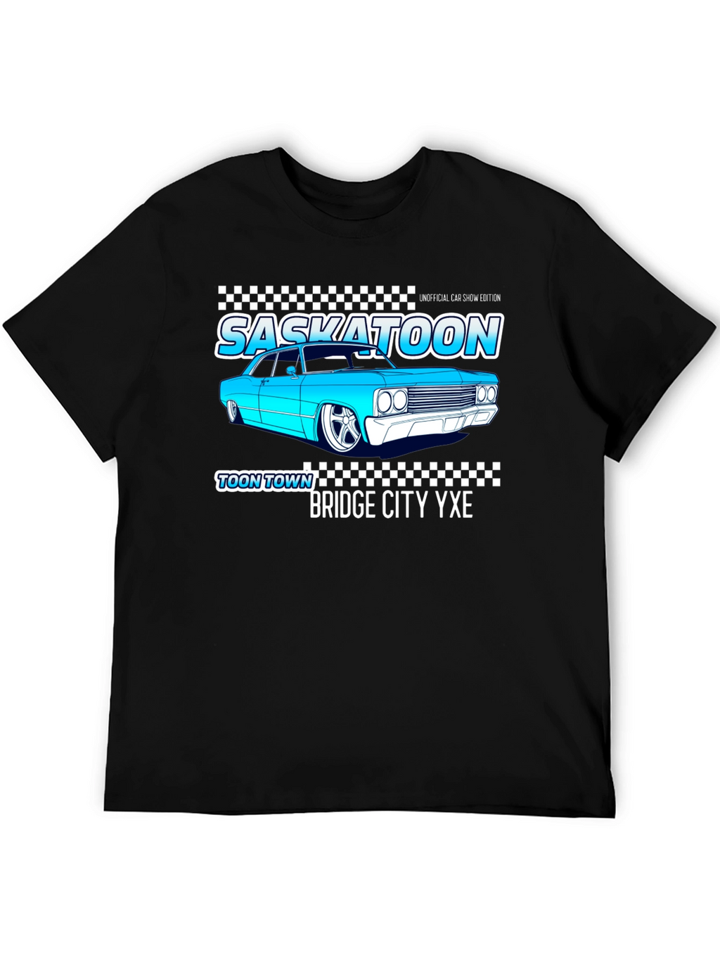 Saskatoon Car Show Edition Black T-Shirt
