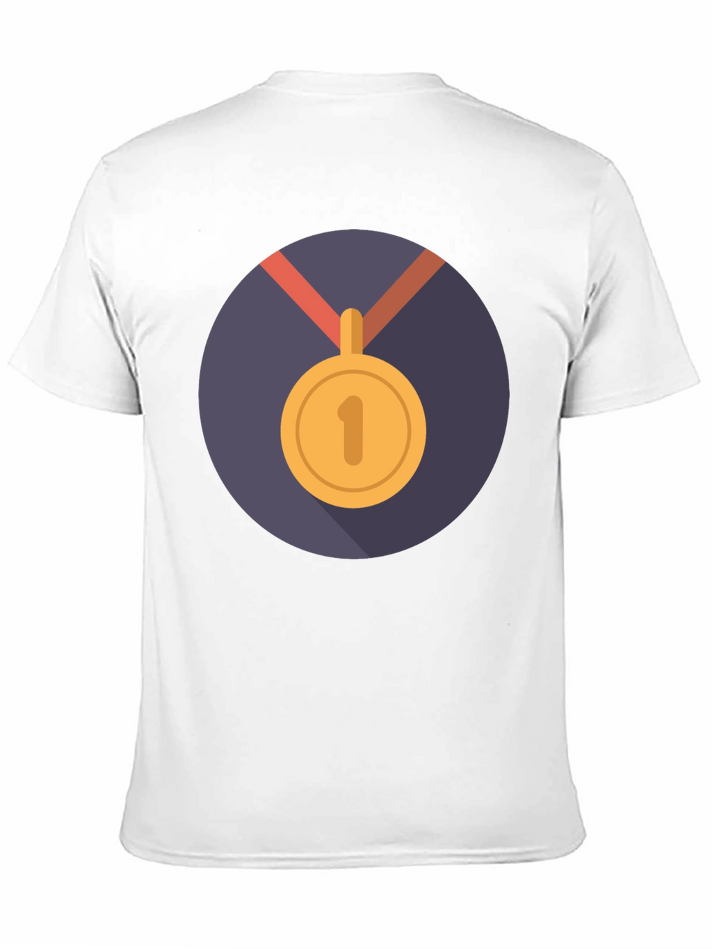Winners T-Shirt: Black Medal Design