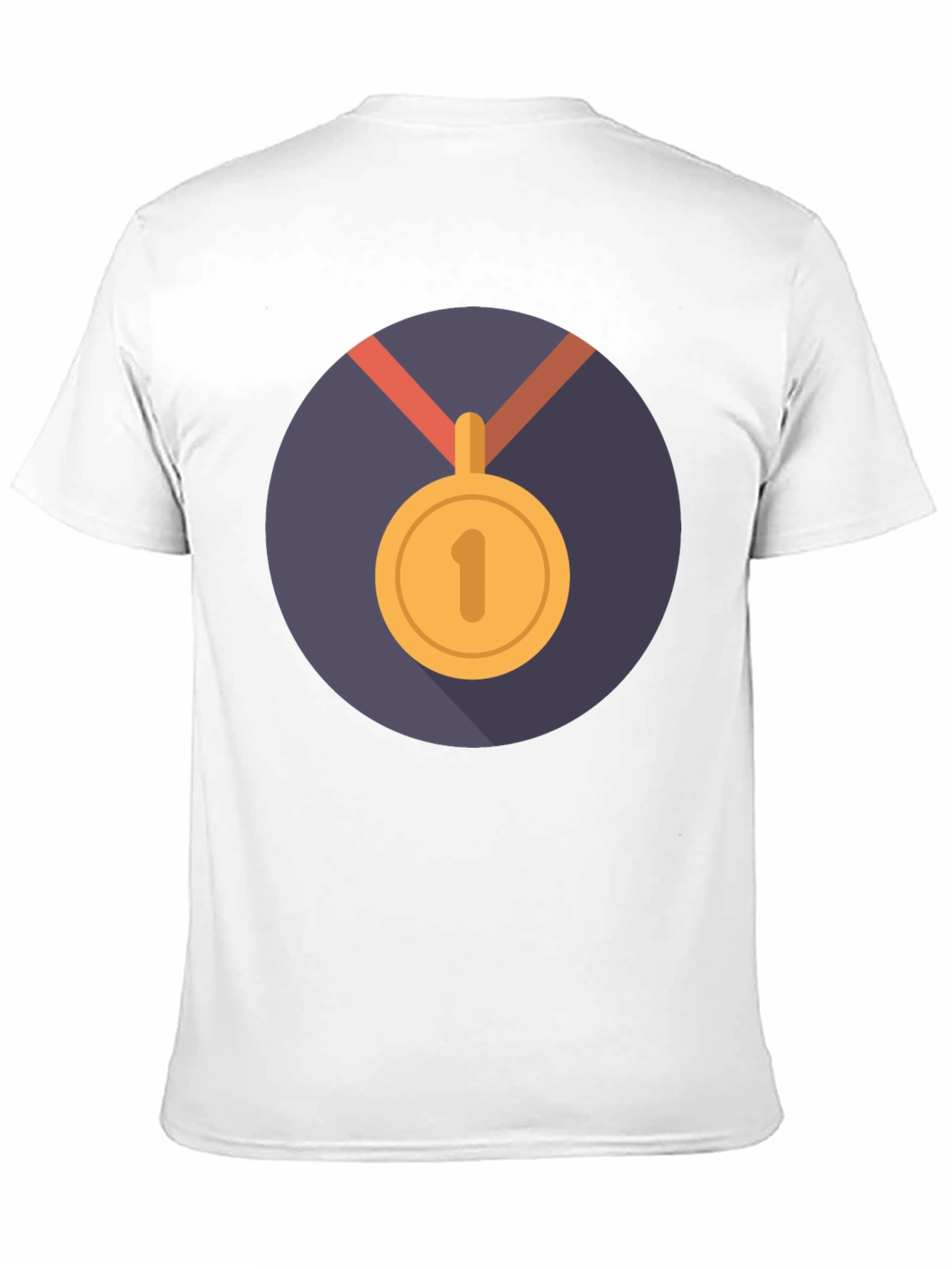 Winners T-Shirt: Black Medal Design