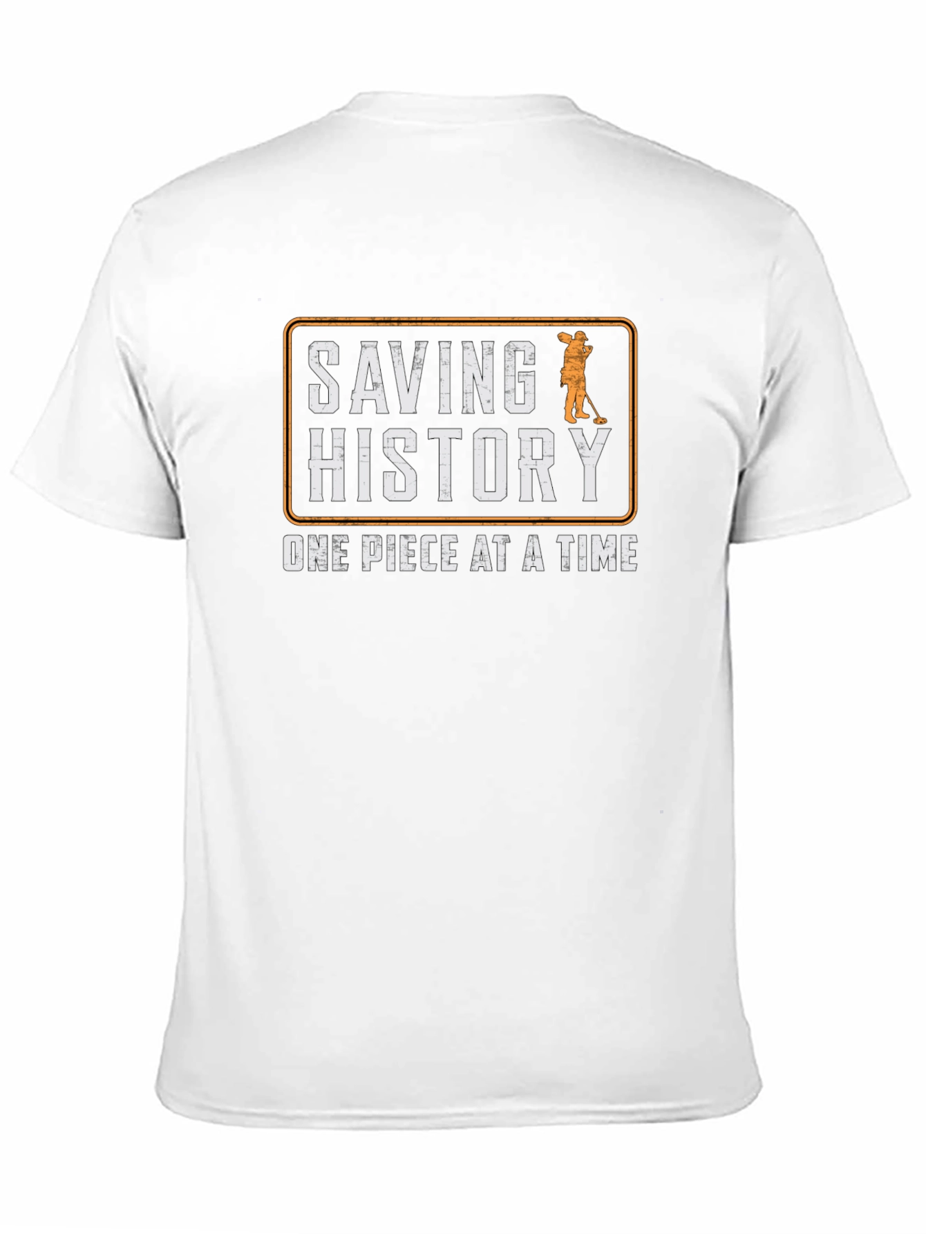 Saving History T-Shirt - Metal Detecting