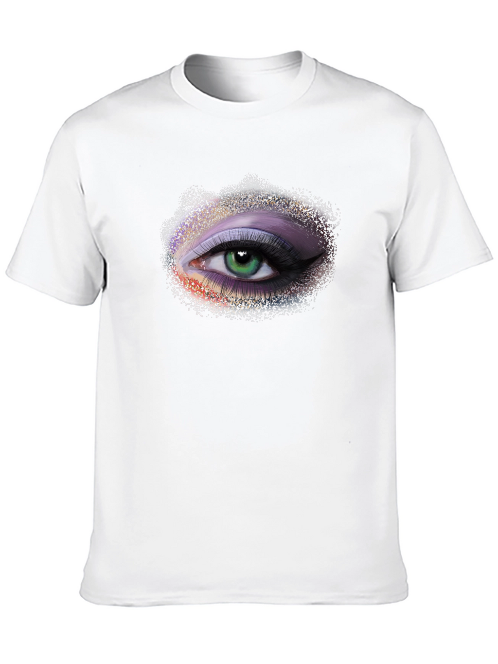 Eye See You T-Shirt - Green Eye Black Tee