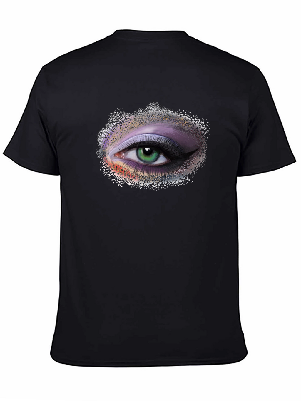 Eye See You T-Shirt - Green Eye Black Tee