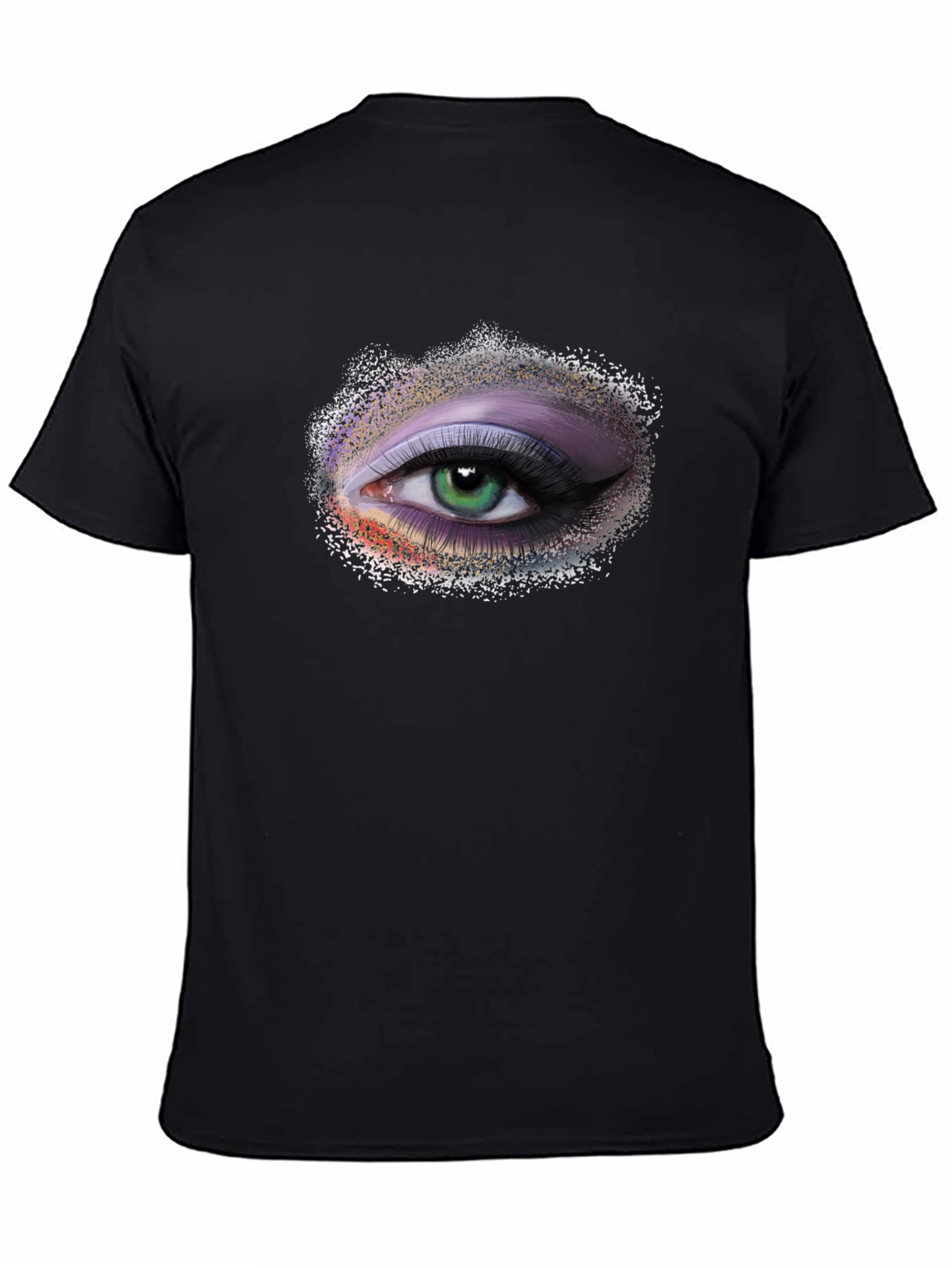 Eye See You T-Shirt - Green Eye Black Tee