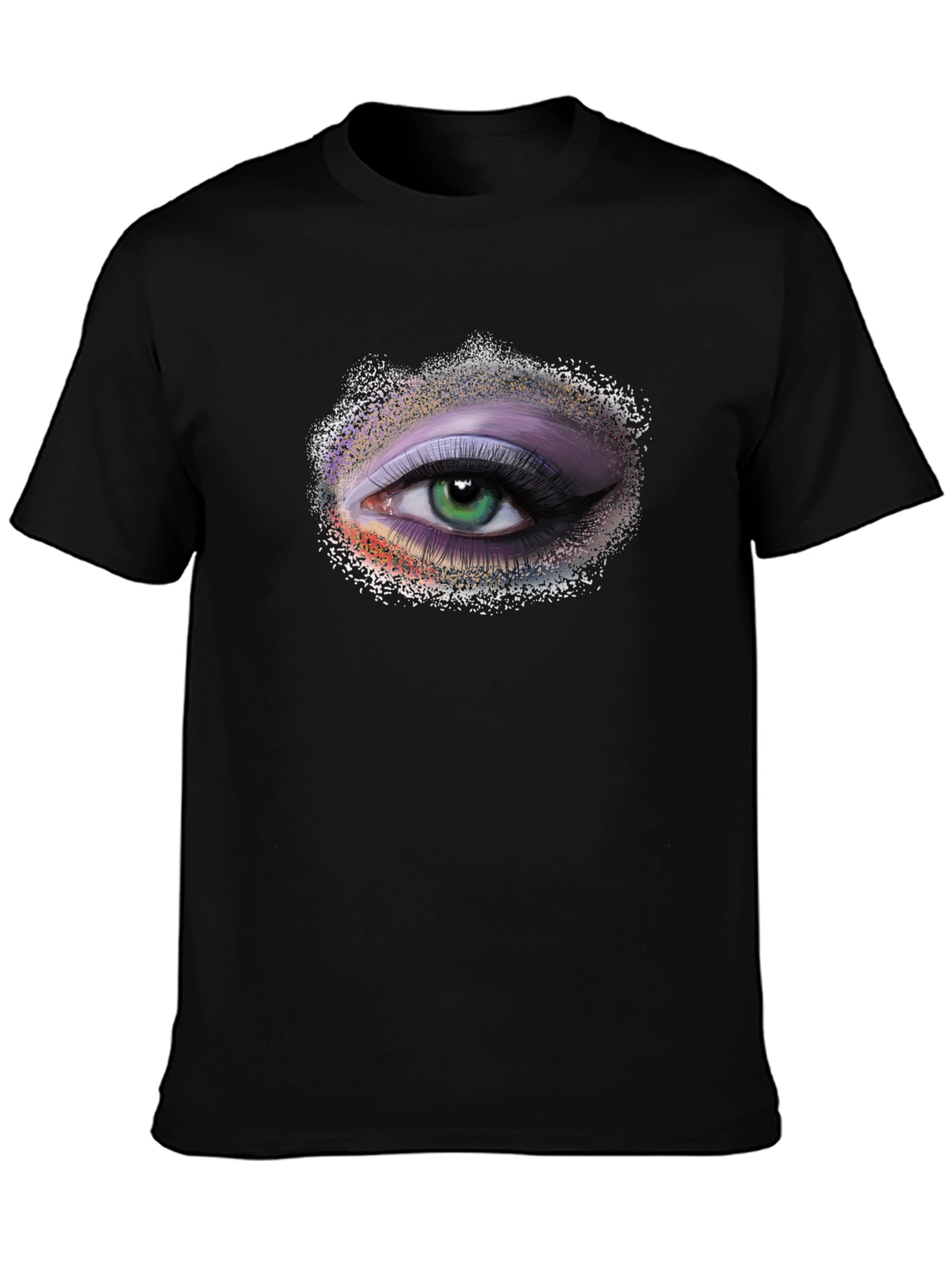 Eye See You T-Shirt - Green Eye Black Tee