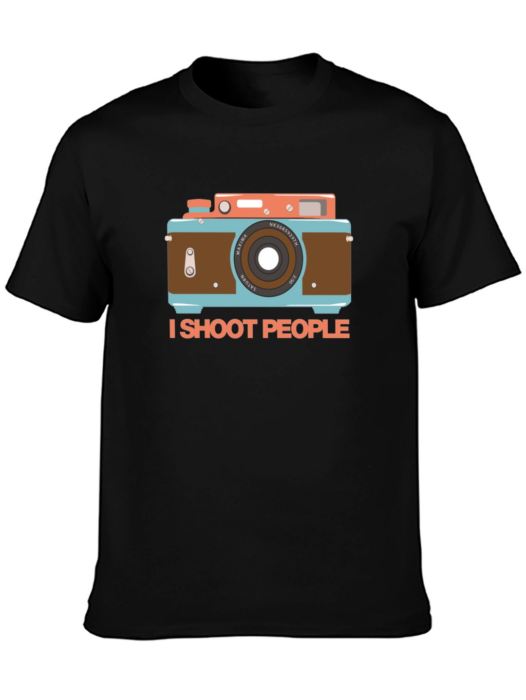 I Shoot People Camera Graphic T-Shirt