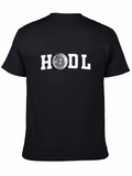 HODL Bitcoin Moon T-Shirt - Crypto Investor Tee