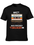 Epcot Retro Cassette T-Shirt - Who Pressed Rewind?
