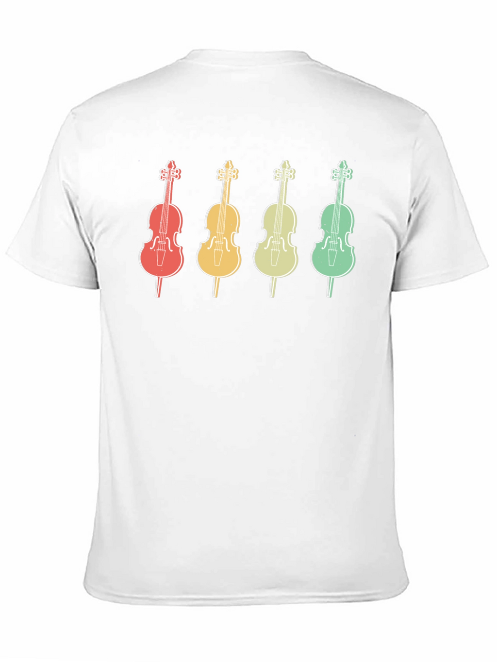 Retro Cello Music T-Shirt - Musician Apparel