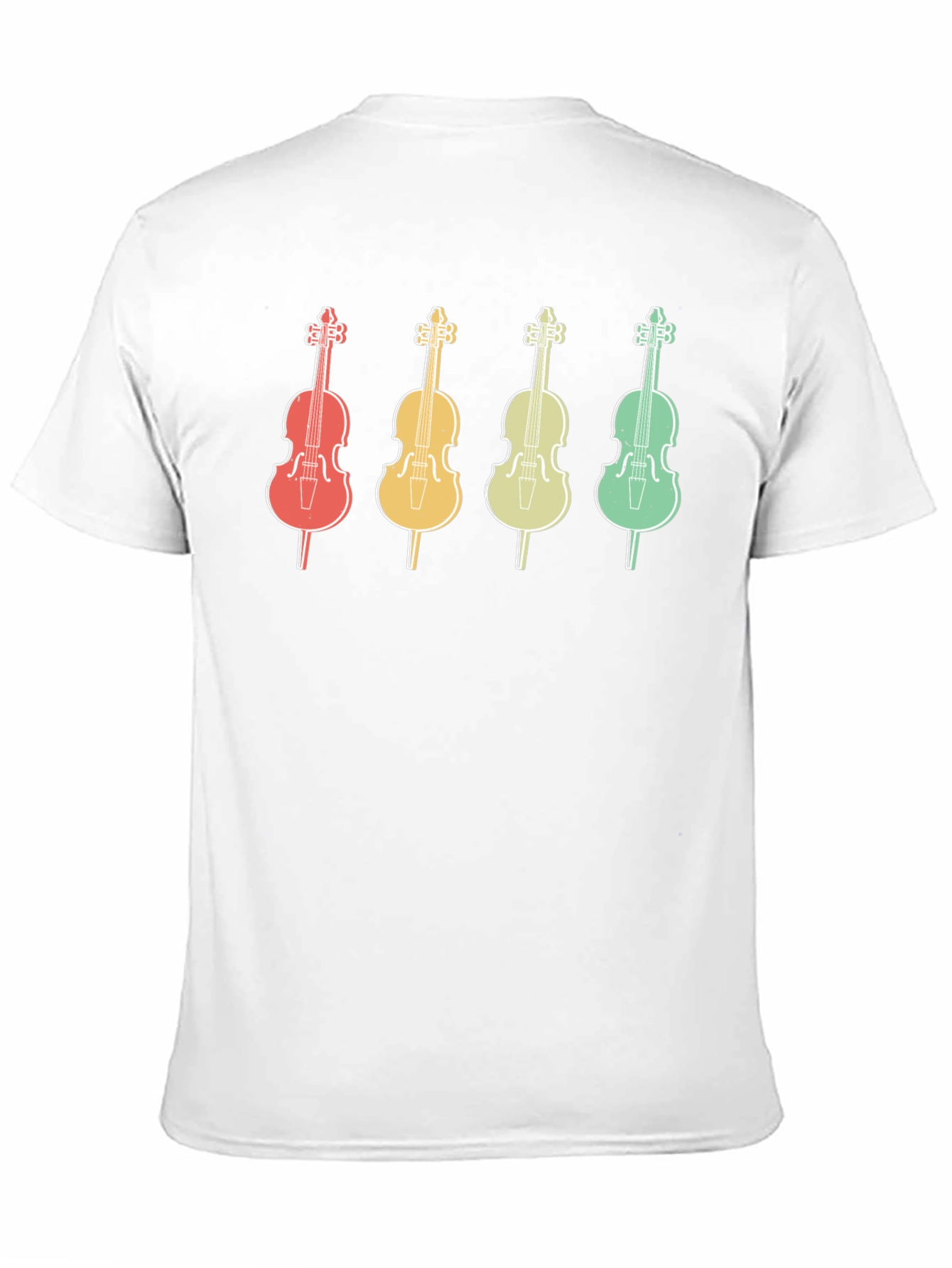 Retro Cello Music T-Shirt - Musician Apparel