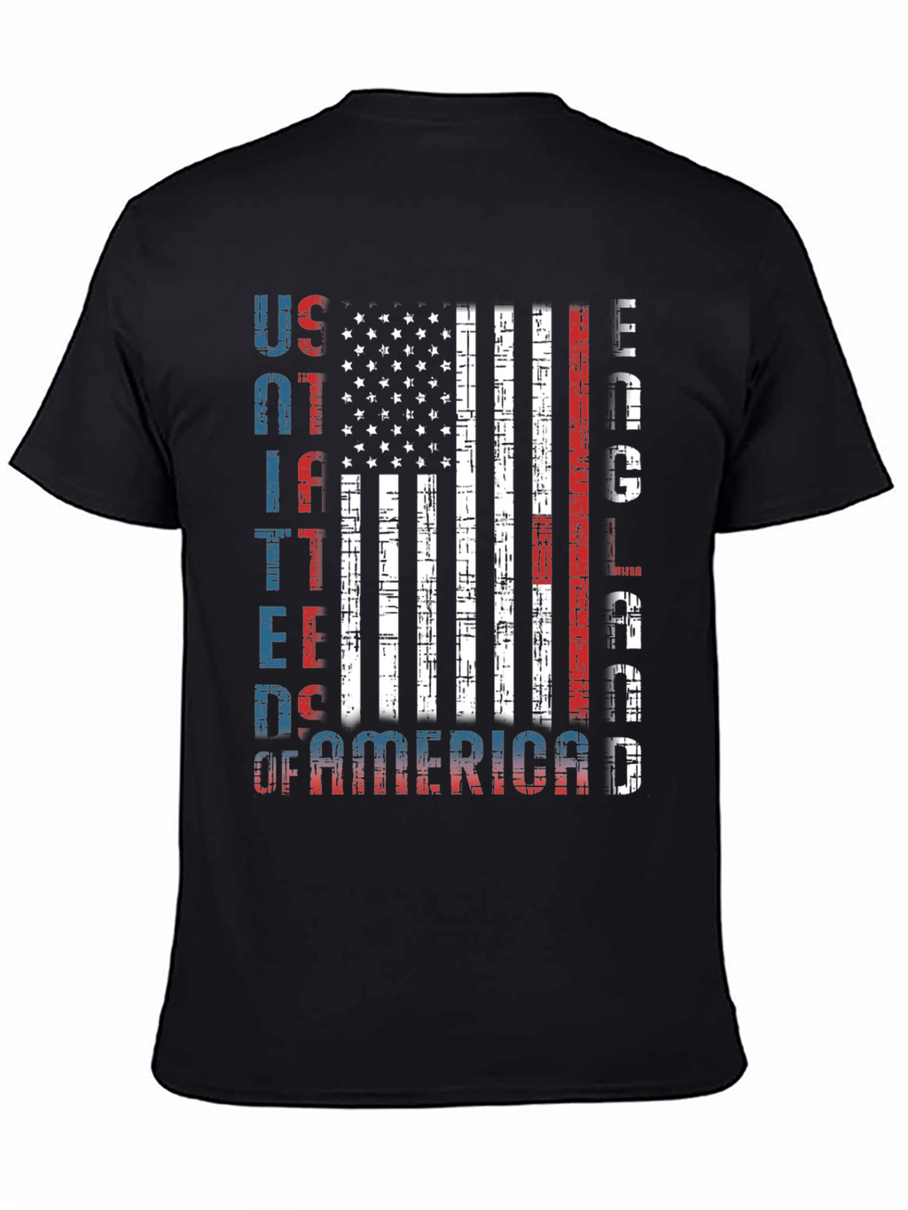 USA Patriotic Flag Graphic Tee