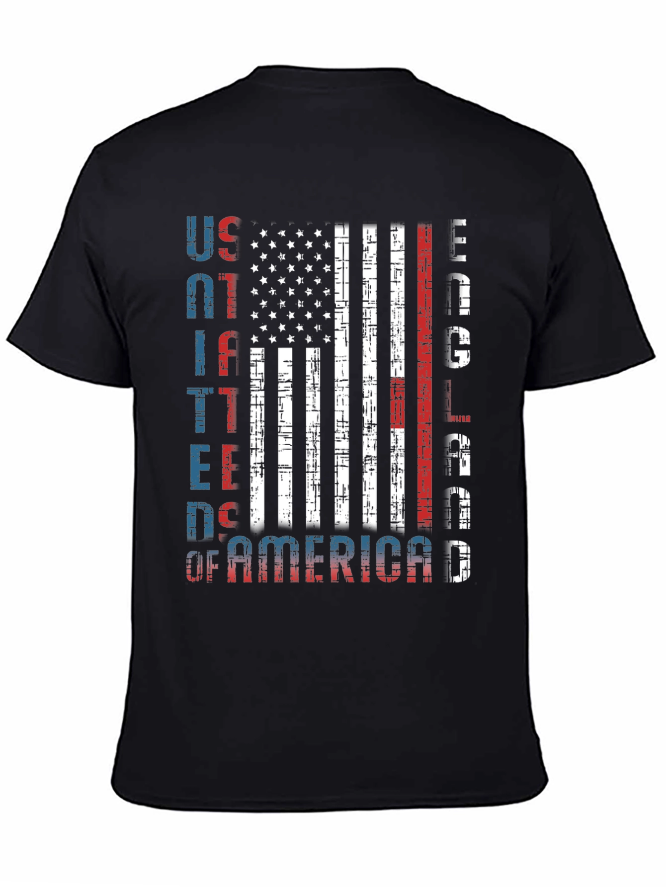 USA Patriotic Flag Graphic Tee
