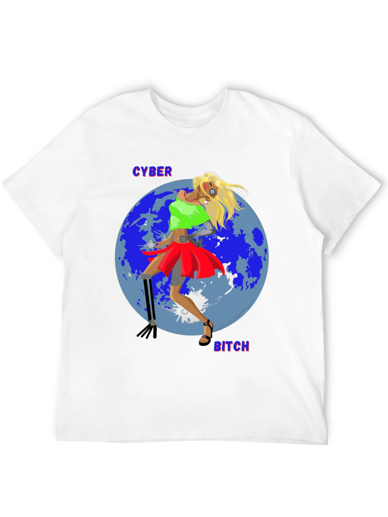 Cyber Bitch T-Shirt - Unique Graphic Tee
