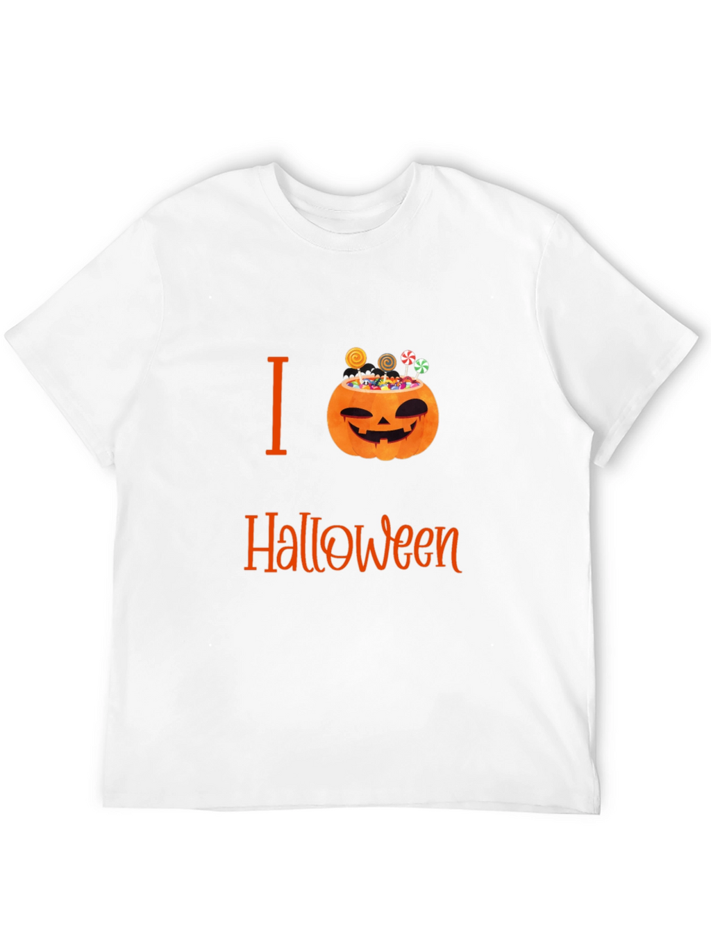 I Love Halloween Pumpkin Treat T-Shirt