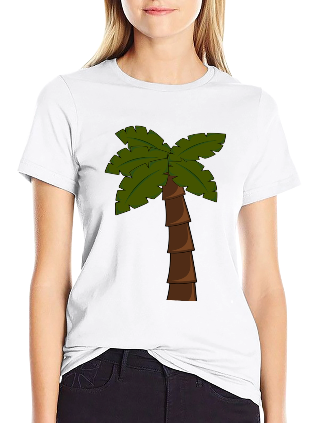 Palm Tree Graphic T-Shirt - Tropical Vibes