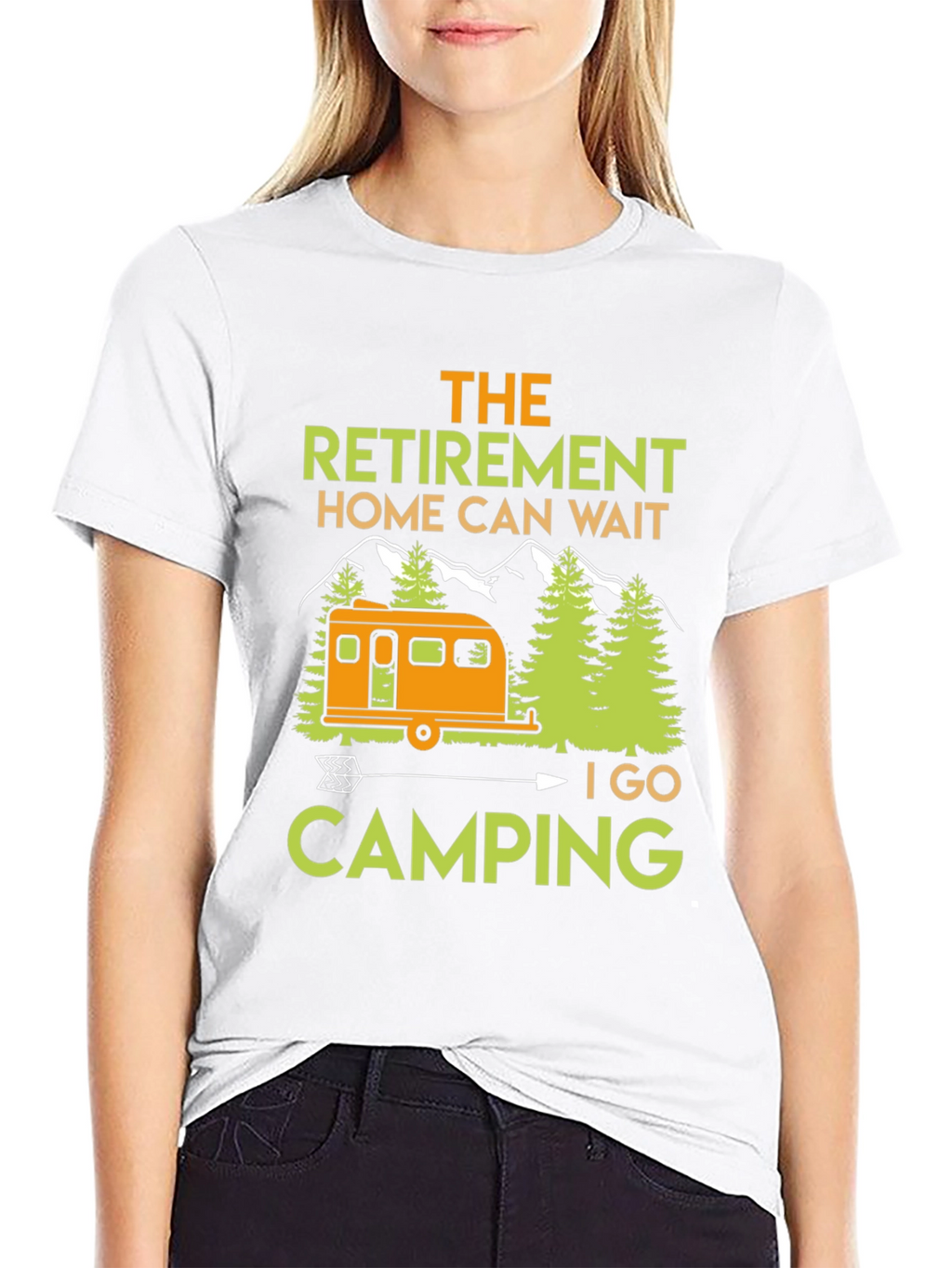 Camping Retirement T-Shirt: Home Can Wait