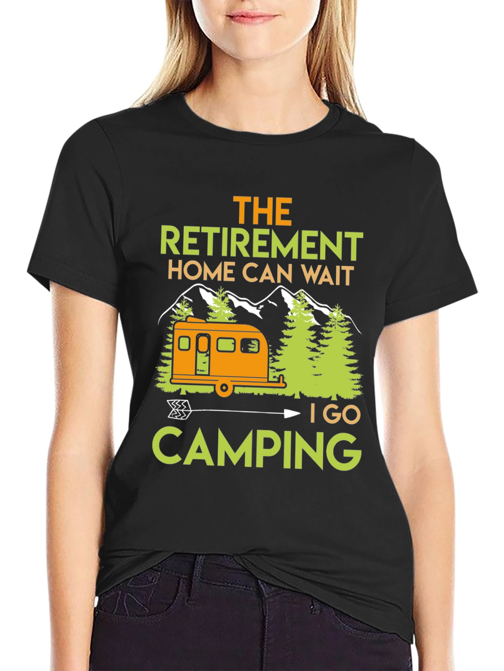 Camping Retirement T-Shirt: Home Can Wait