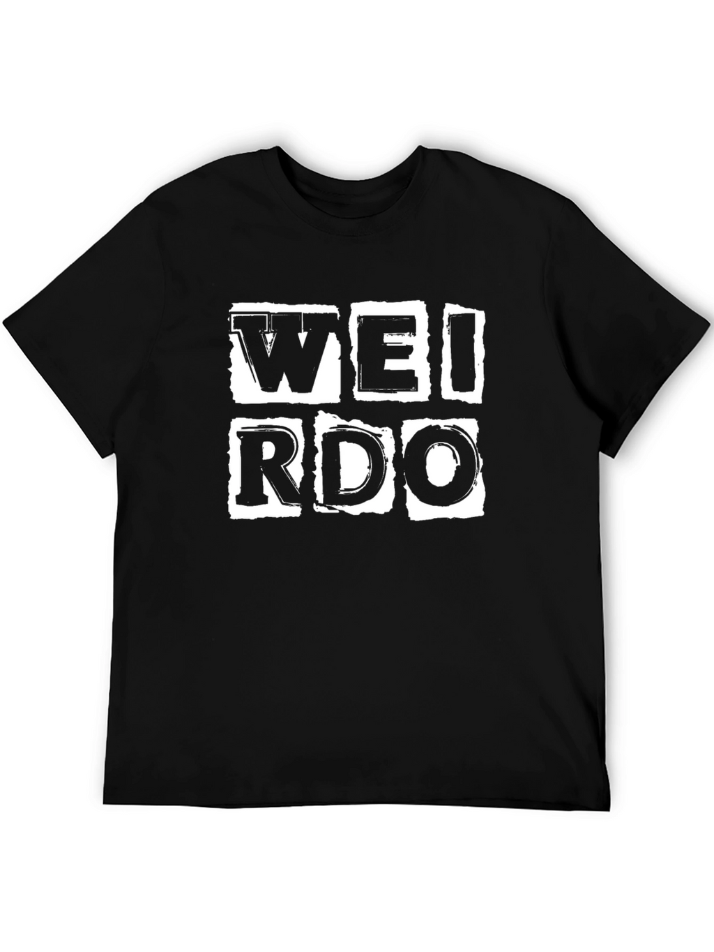 Weirdo Graphic Black T-Shirt