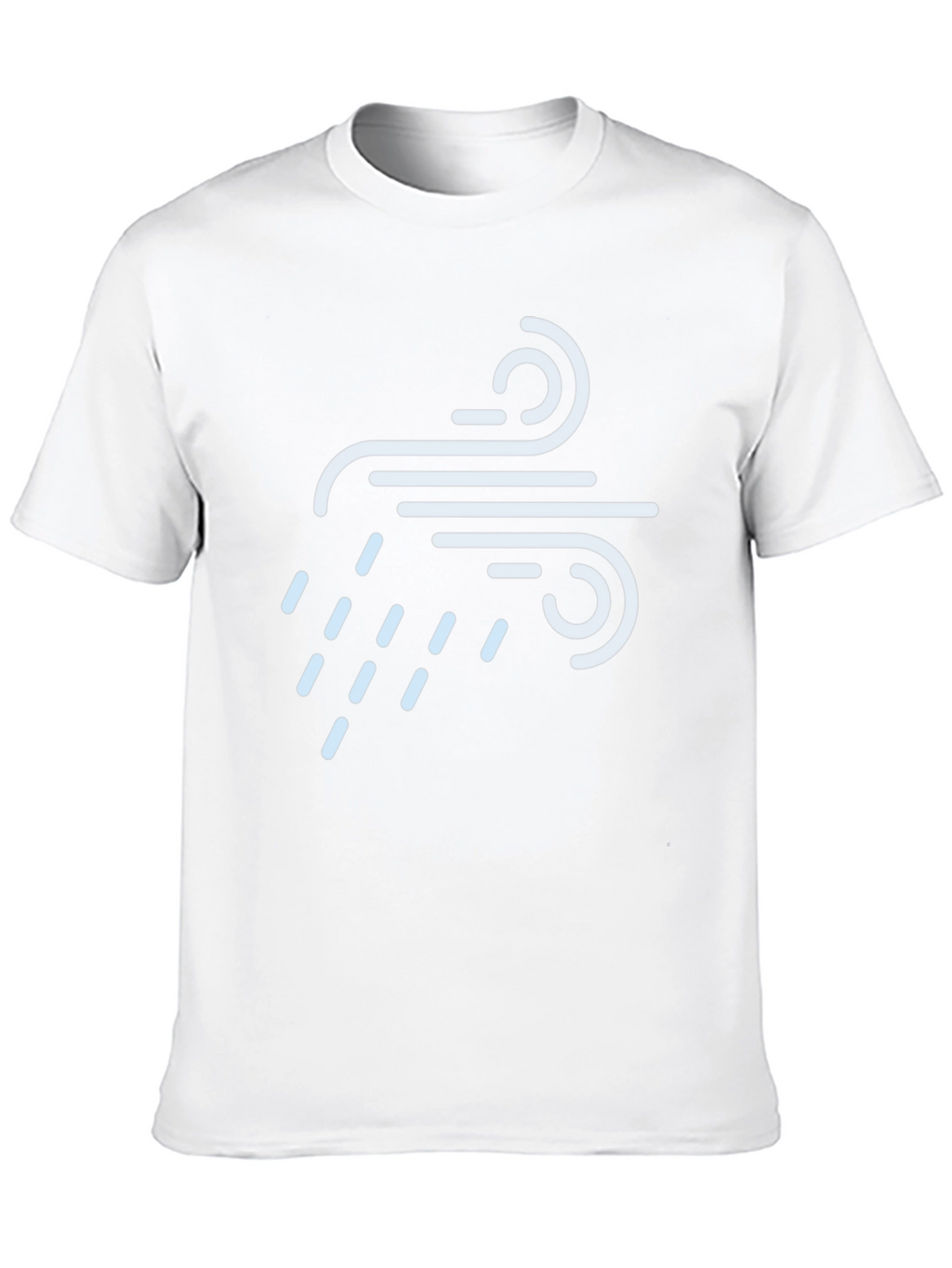 Wind & Rain Graphic Tee - Black Crew Neck