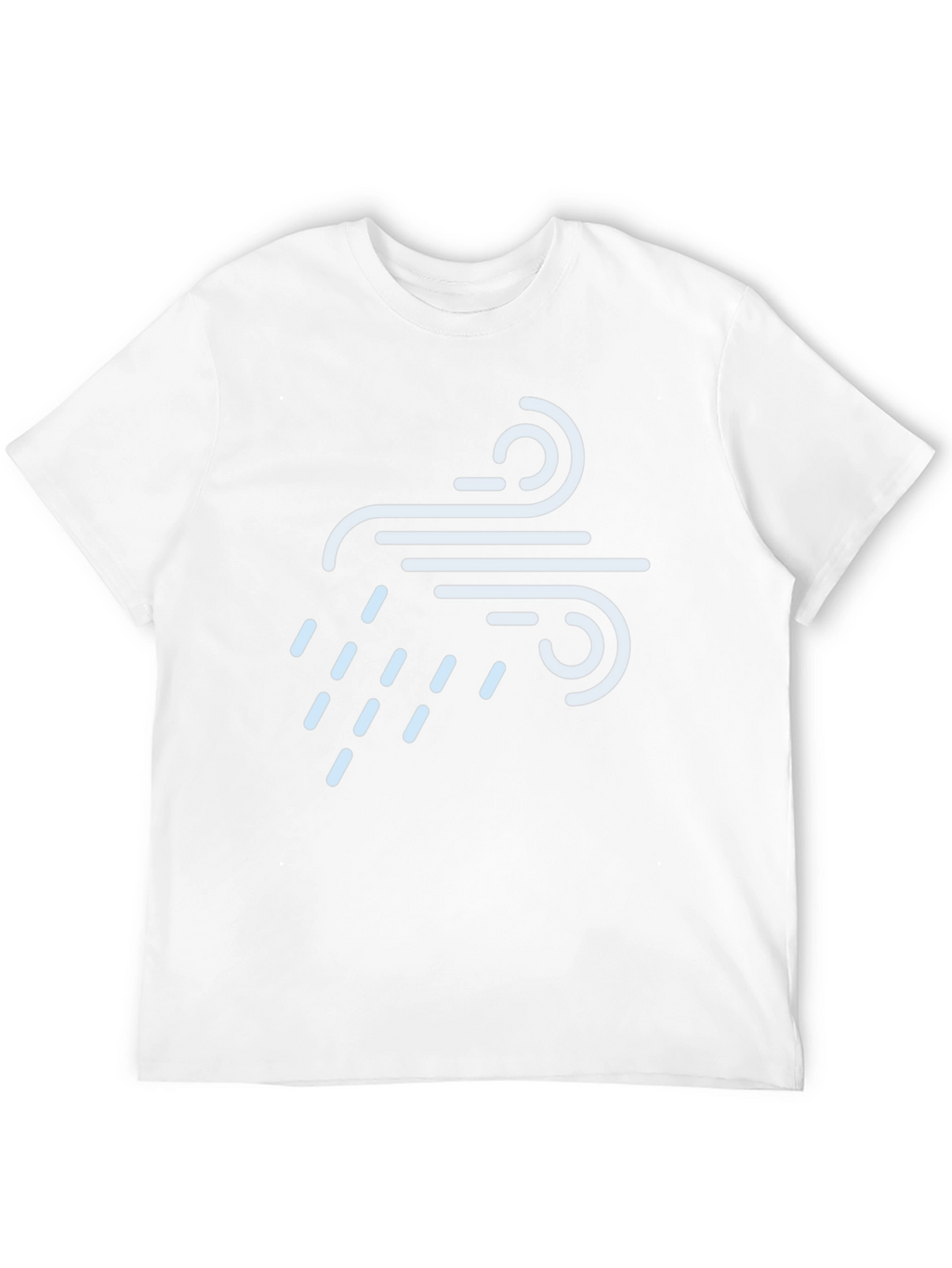 Wind & Rain Graphic Tee - Black Crew Neck
