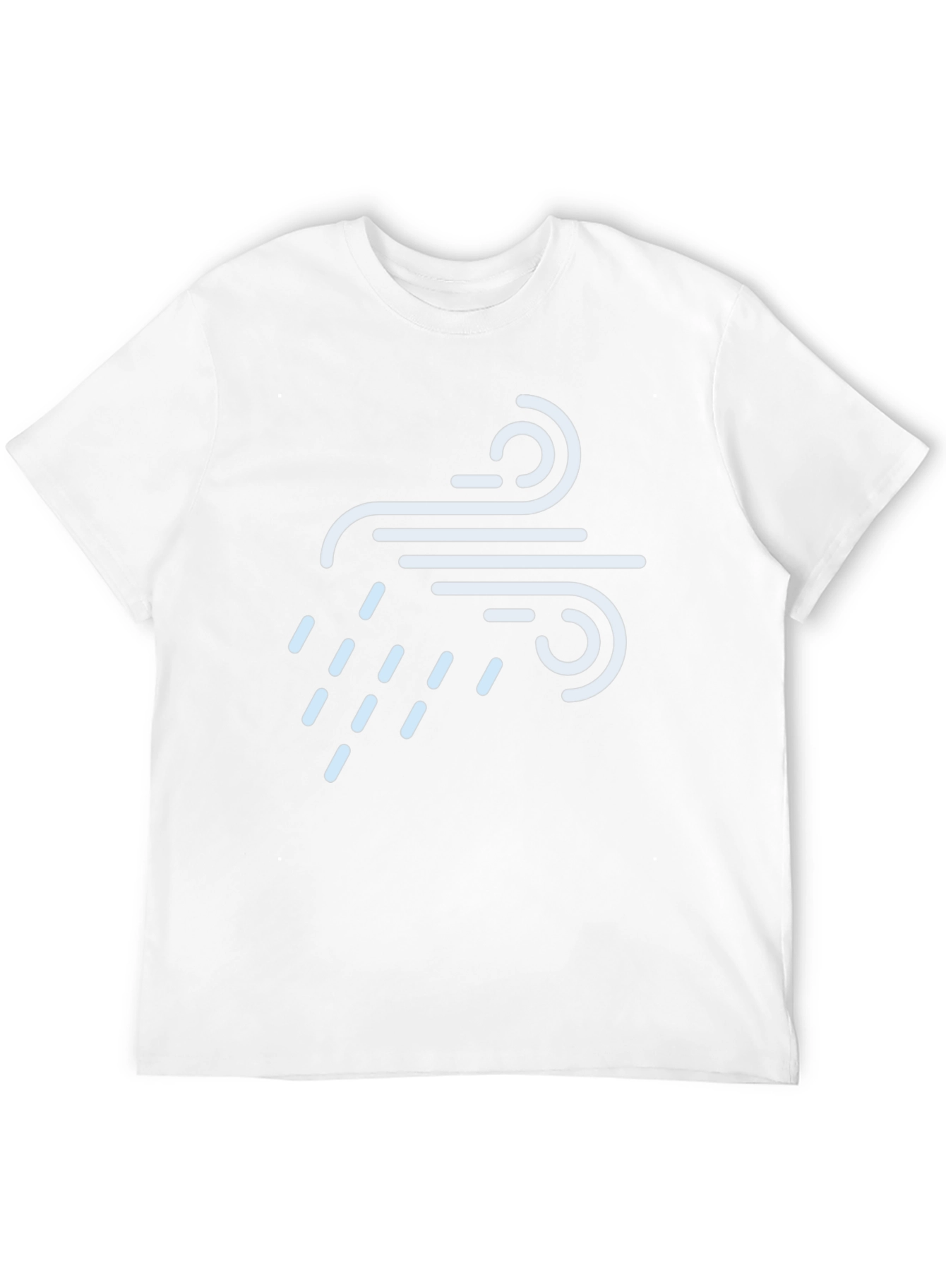 Wind & Rain Graphic Tee - Black Crew Neck