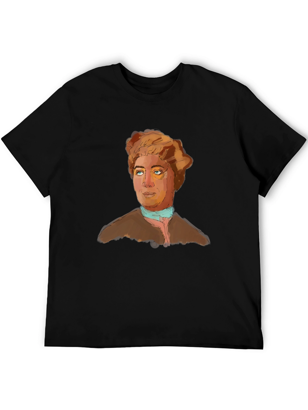 Artistic Portrait Graphic T-Shirt - Unisex