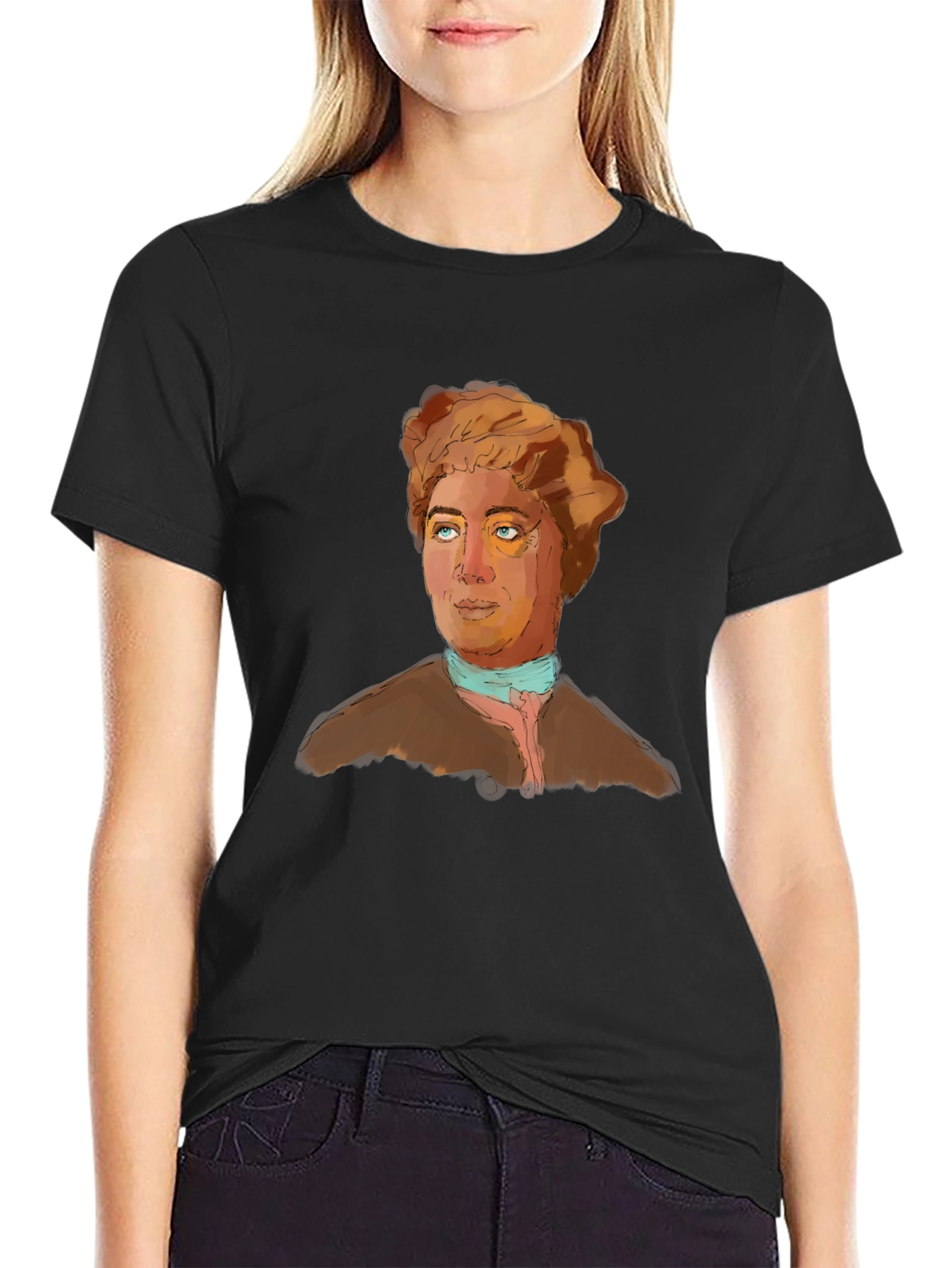 Artistic Portrait Graphic T-Shirt - Unisex