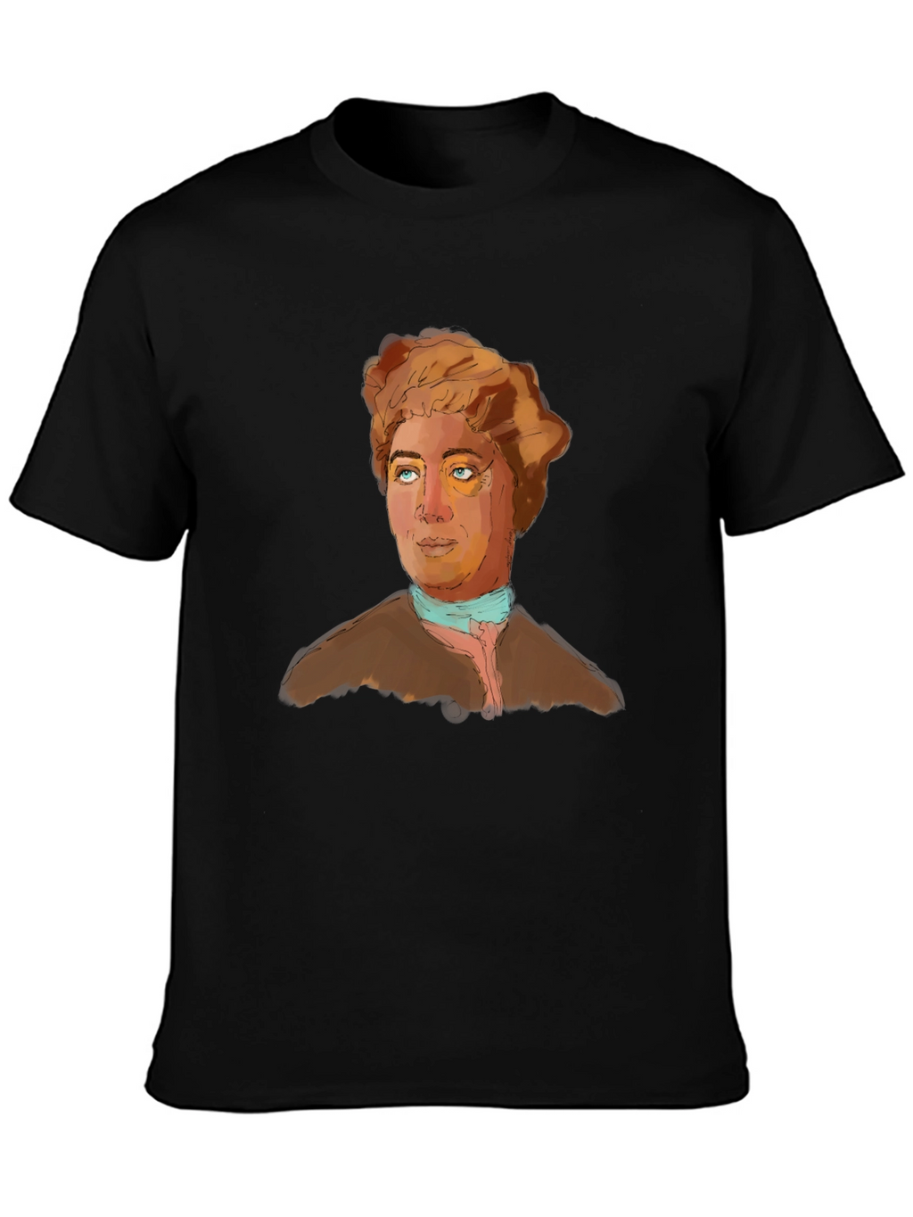 Artistic Portrait Graphic T-Shirt - Unisex