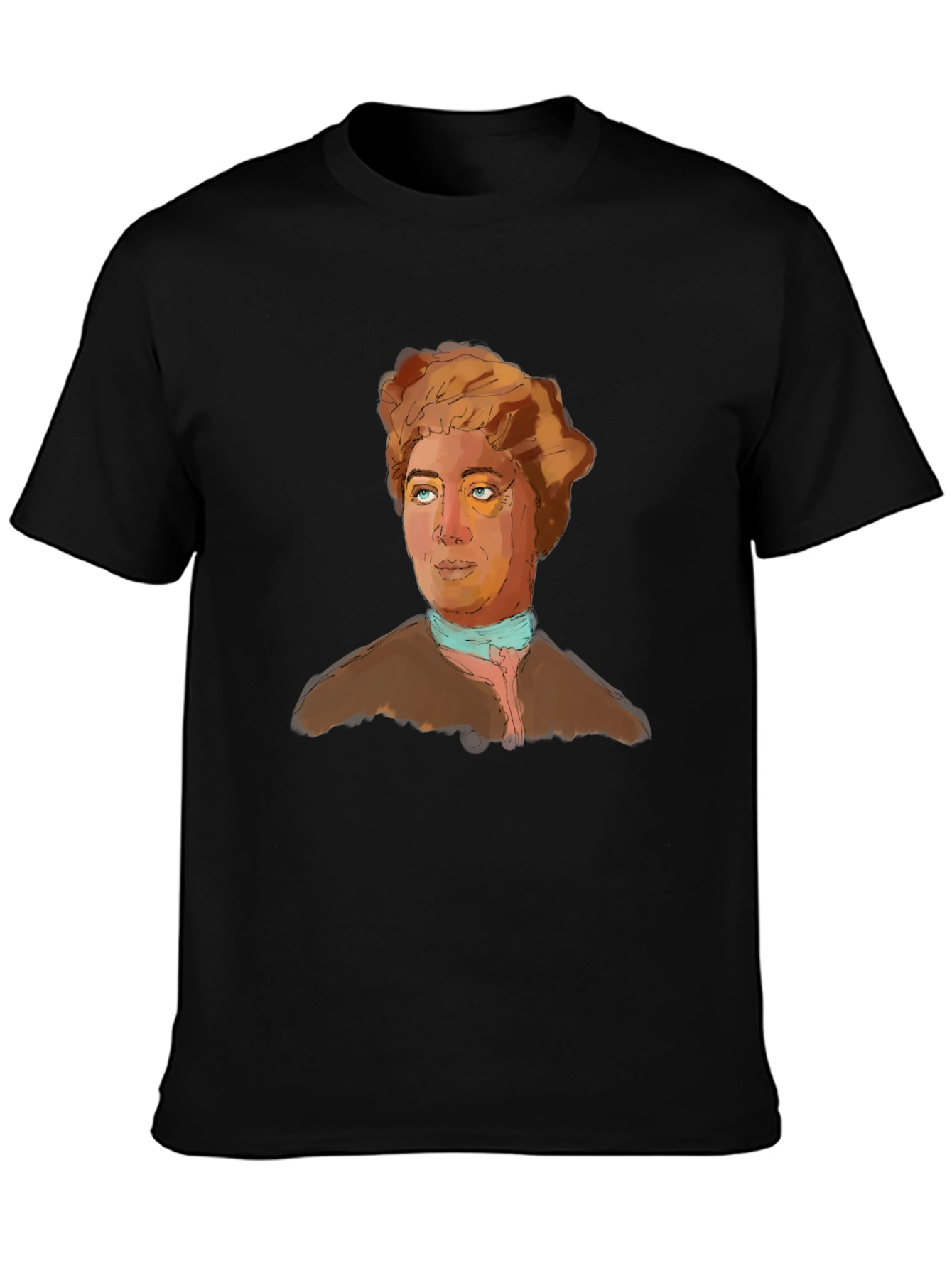 Artistic Portrait Graphic T-Shirt - Unisex