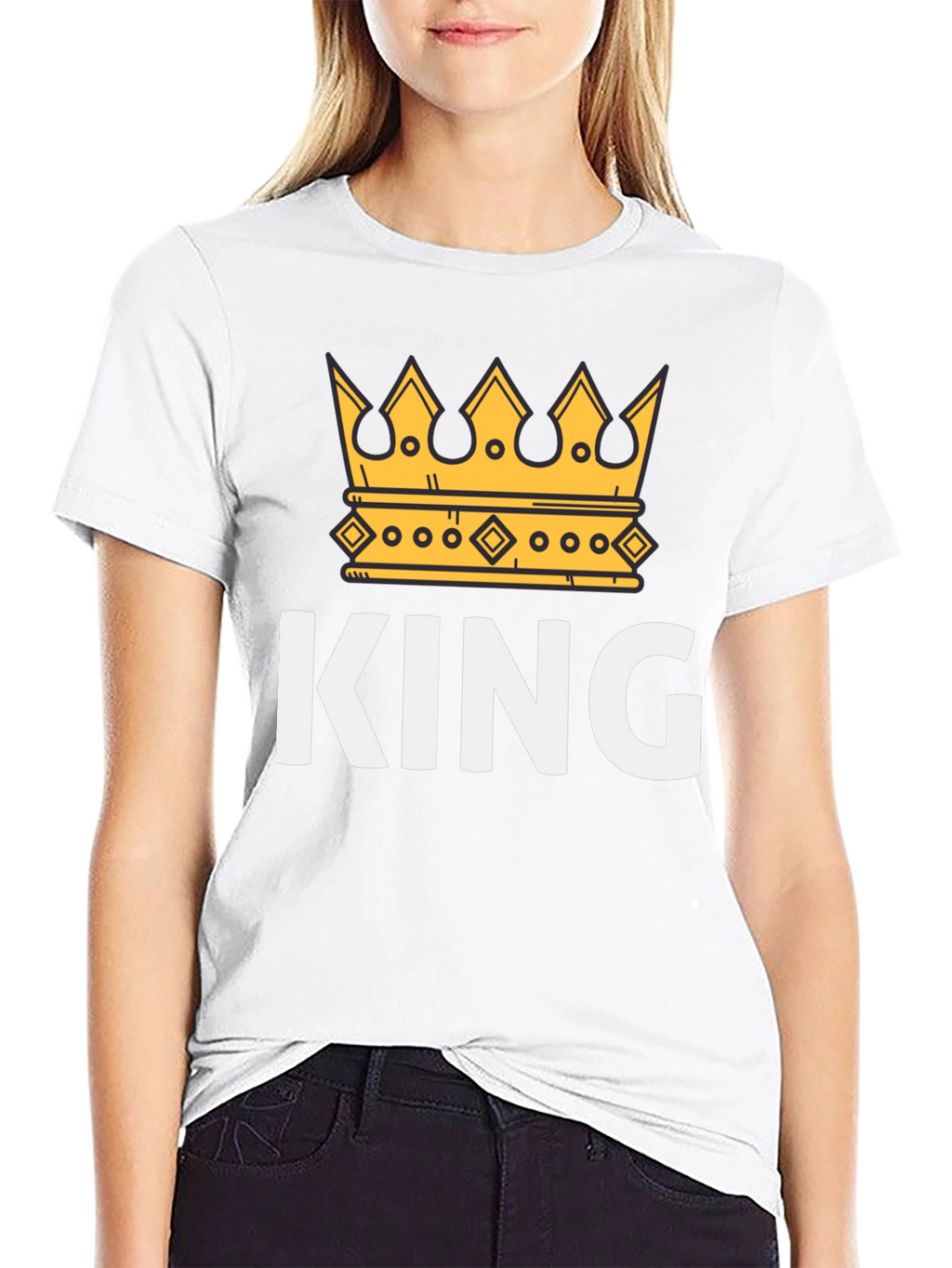 King Crown Graphic Tee - Mens Black T-Shirt
