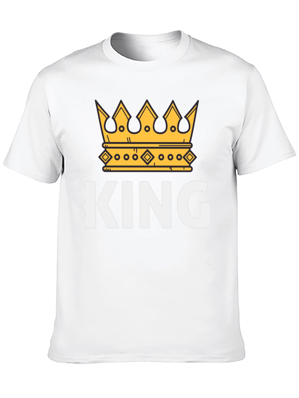 King Crown Graphic Tee - Mens Black T-Shirt