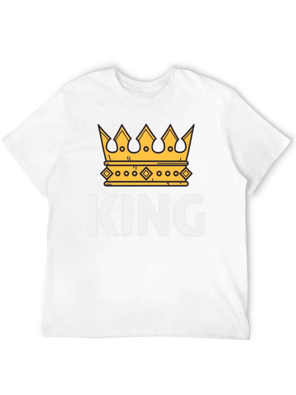 King Crown Graphic Tee - Mens Black T-Shirt