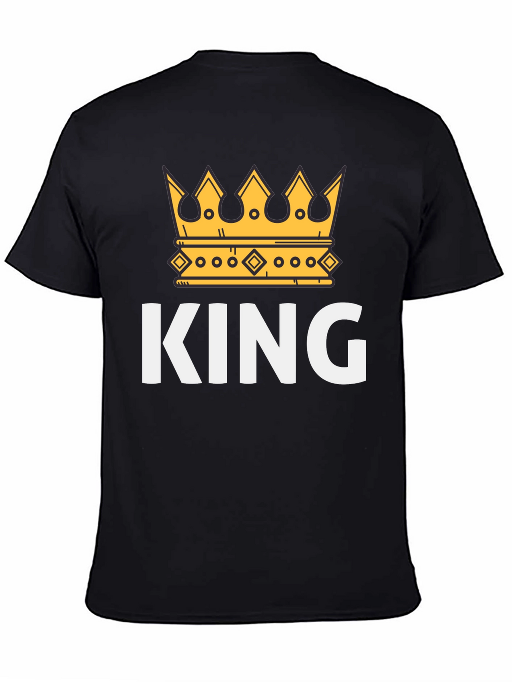 King Crown Graphic Tee - Mens Black T-Shirt