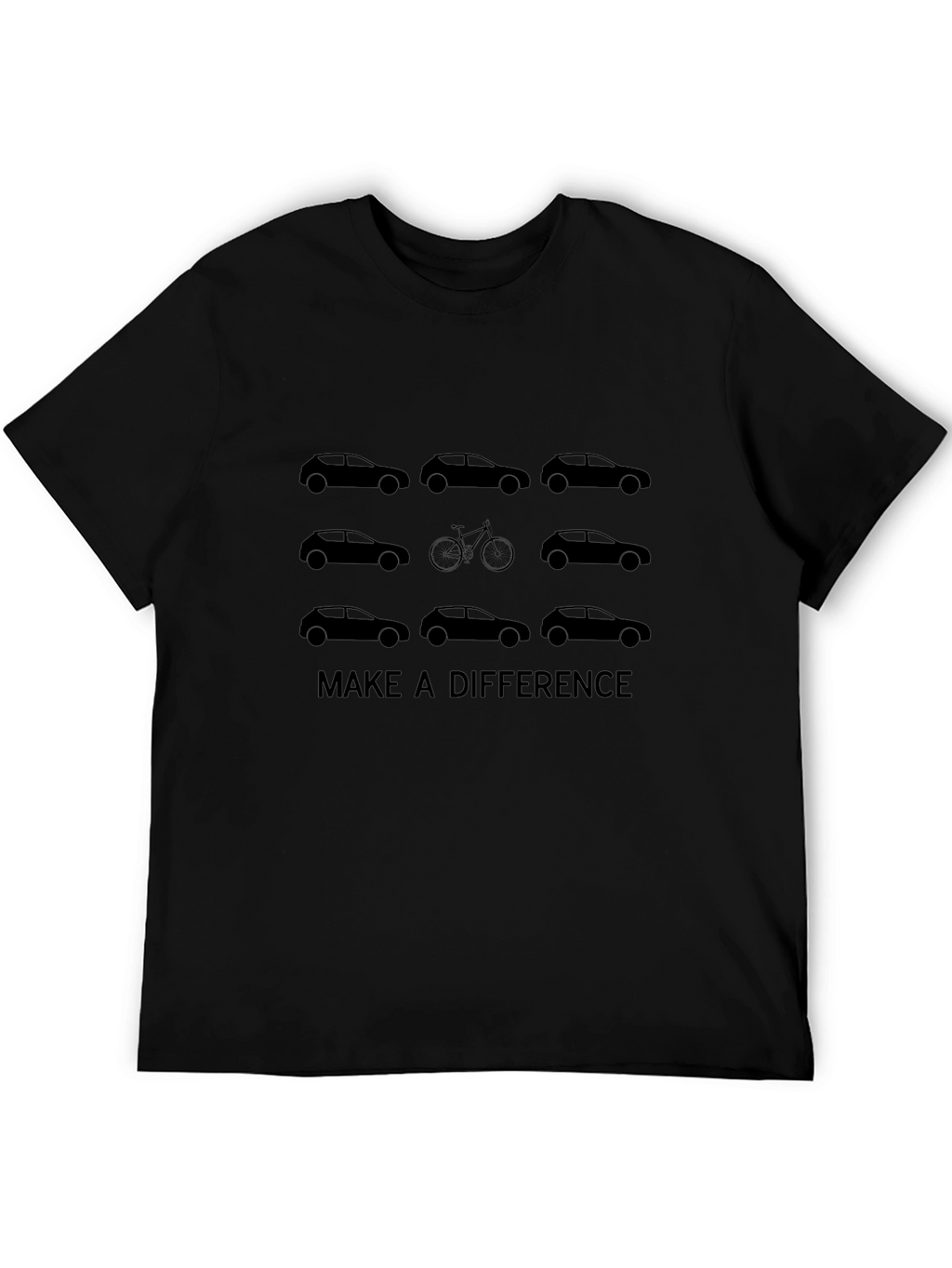 Eco-Friendly T-Shirt: Make a Difference with a Bike!