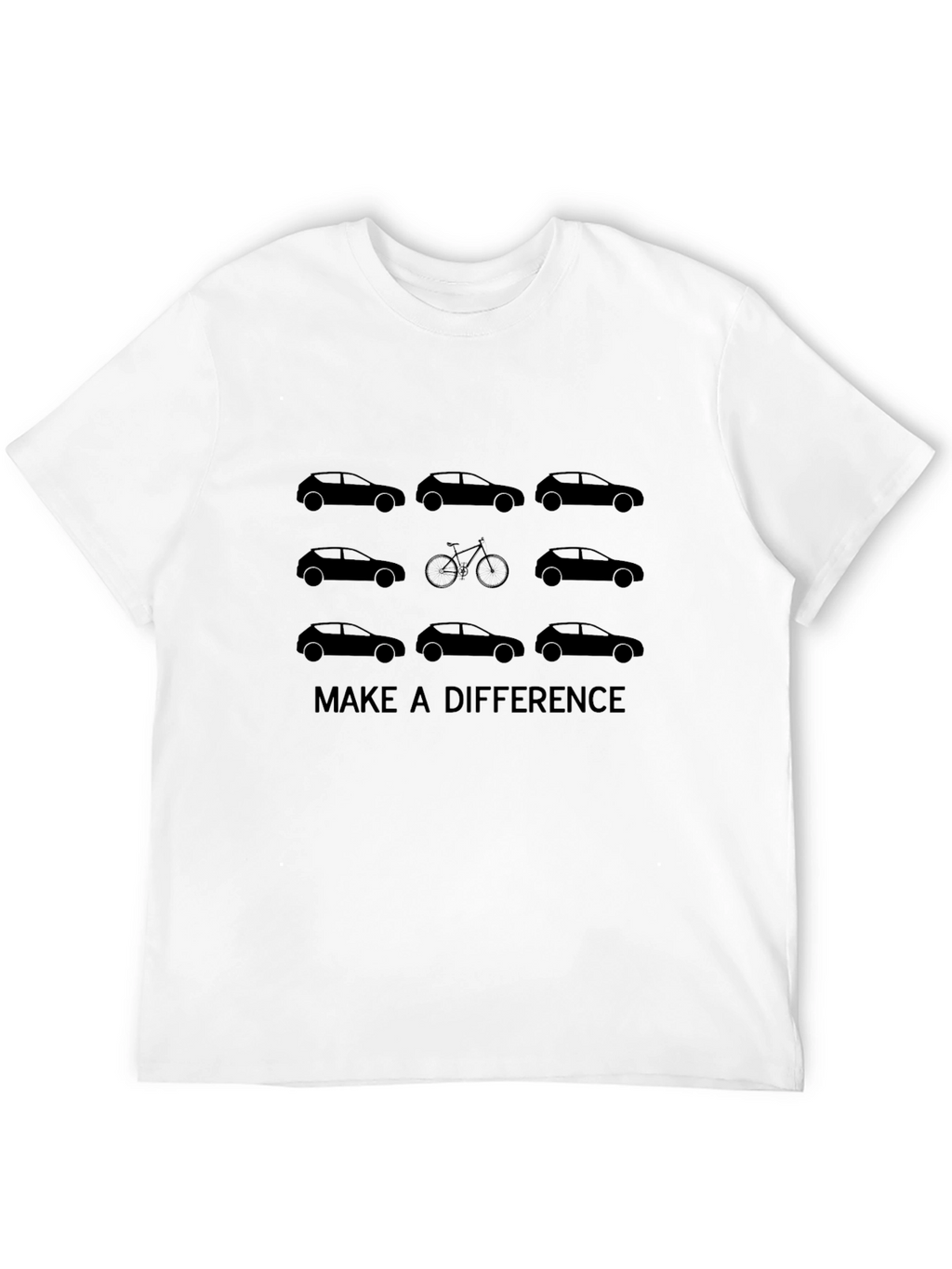 Eco-Friendly T-Shirt: Make a Difference with a Bike!