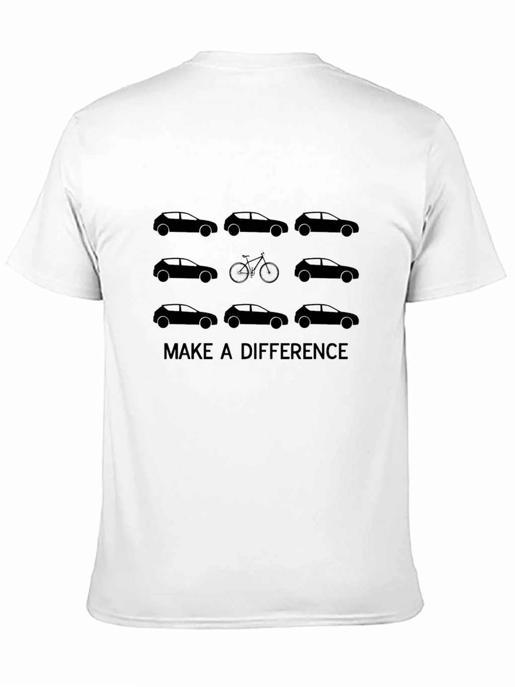 Eco-Friendly T-Shirt: Make a Difference with a Bike!