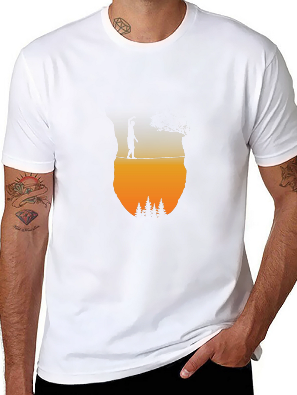 Silhouette Slackline T-Shirt