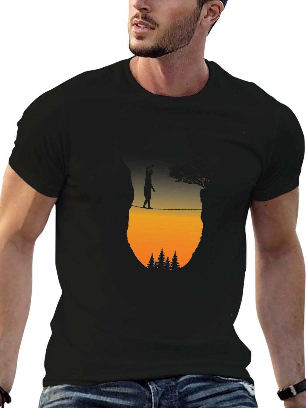 Silhouette Slackline T-Shirt