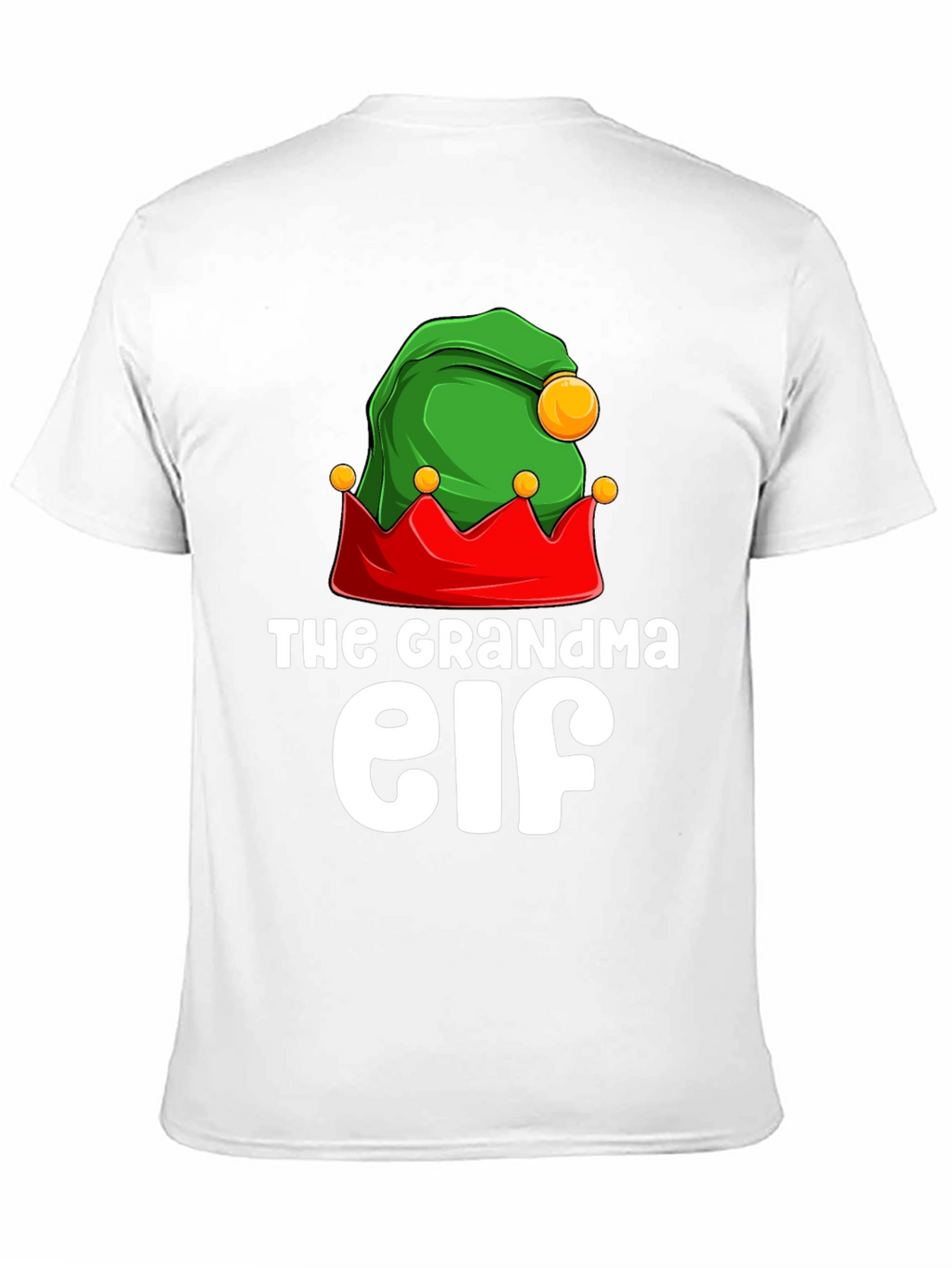 Grandma Elf Matching Christmas T-Shirt