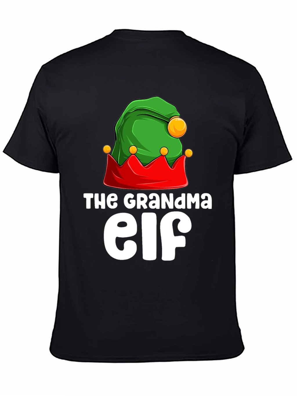 Grandma Elf Matching Christmas T-Shirt